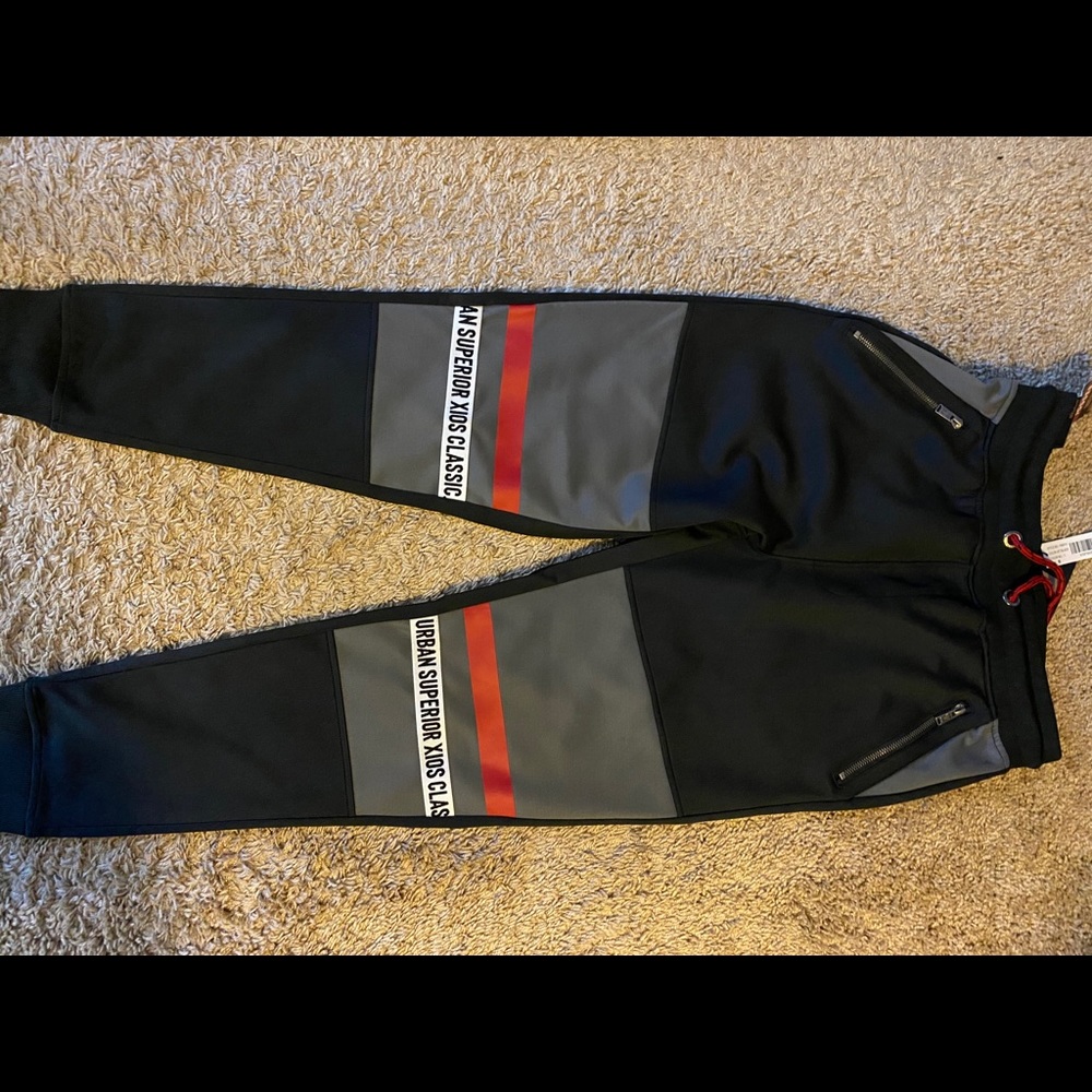 Black joggers